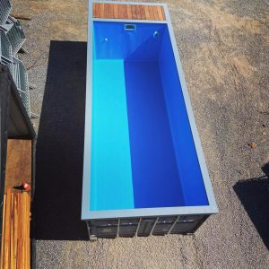 30 ft container pool