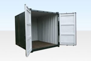 10ft cut down used container