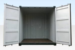 10ft cut down used container