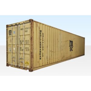 40ft x 8ft used shipping container high cube