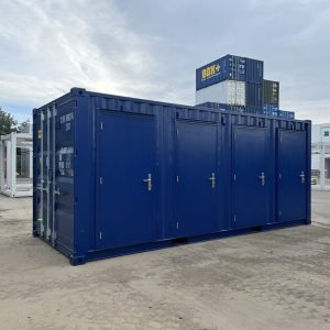 20ft shipping container multi unit storage solution