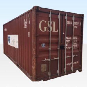 20ft x 8ft used cargo worthy dry van