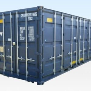 20ft x 8ft open side bunded open mesh floor store