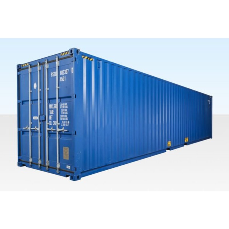40Ft High Cube Container – One Trip (9Ft 6″ High) 40ft high cube container – one trip (9ft 6″ high)