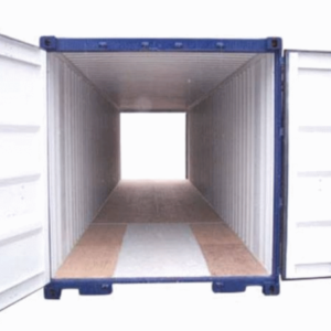 40ft x 8ft one trip tunnel container double end door