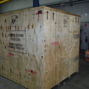 Heavy Duty Wood Shipping Crate – 80″ x 48″ x 82″