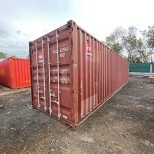 clean used 40ft shipping container