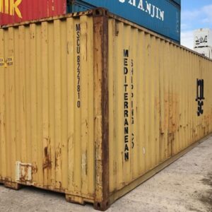 40ft x 8ft used storage container – standard
