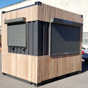 shipping container cafes
