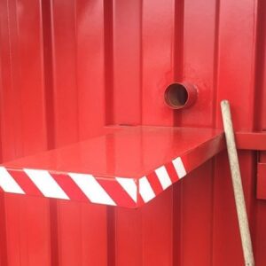 mobile confined space training container